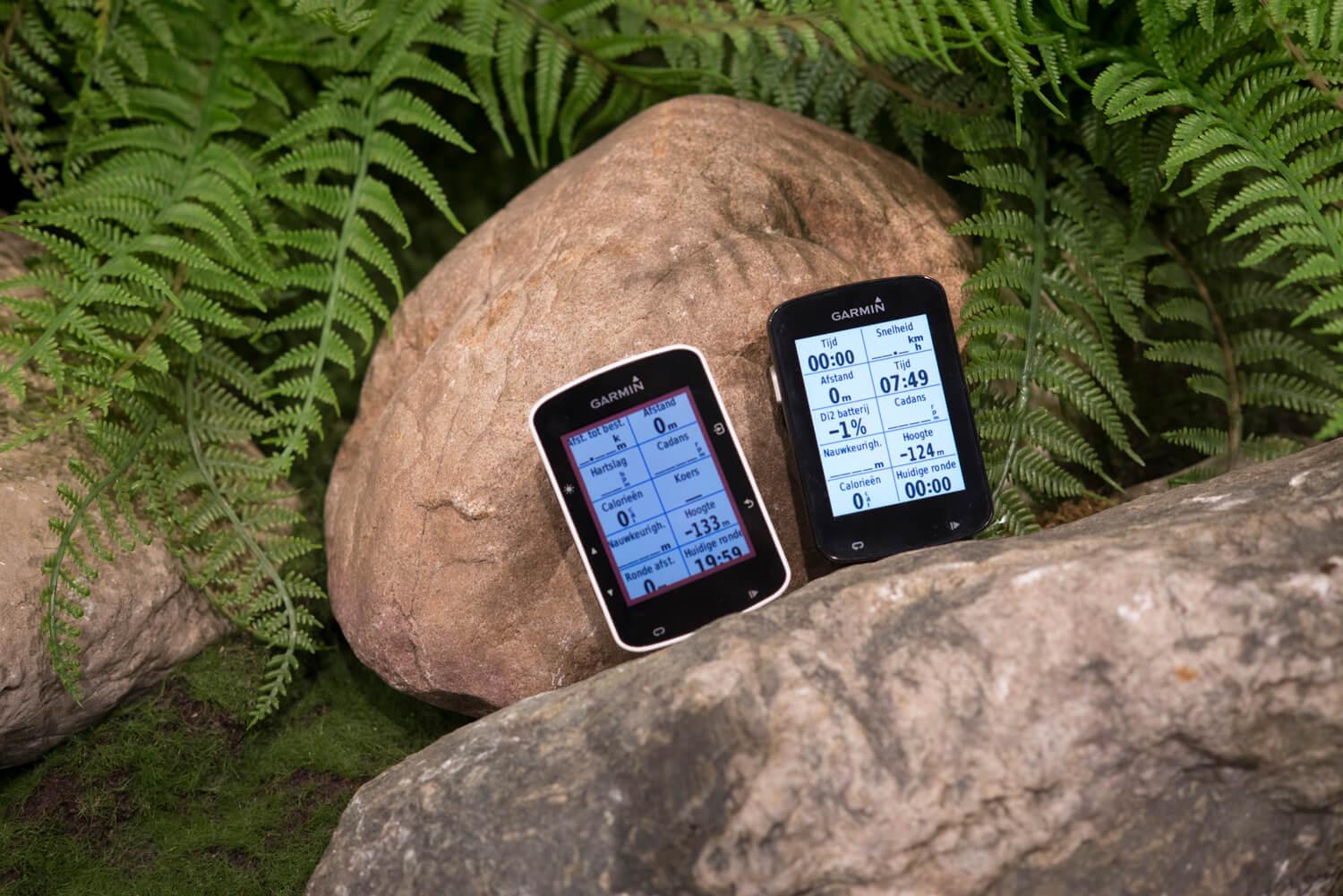 With a Garmin you can directly read the data of the connected sensors. Useful if you are training on heart rate, wattage or cadence.