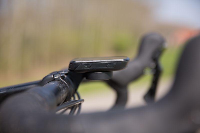 De knoppen op de Edge 530 zijn degelijk en makkelijk te bedienen.