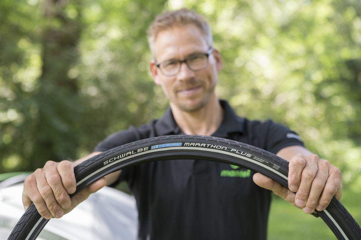 Een nieuwe band kan nooit kwaad. Deze Schwalbe Marathon Plus zijn ideaal voor trekkingfietsen en ook geschikt voor woon-werk verkeer.