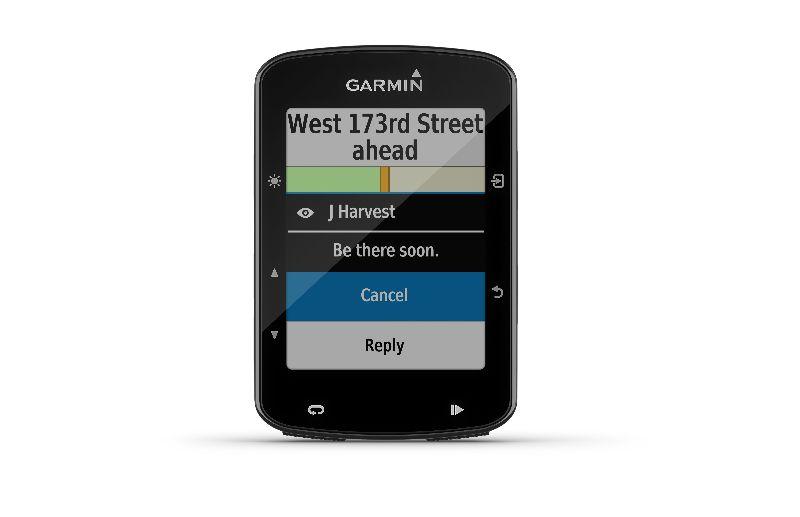 Koppel je jouw Garmin Edge 520 Plus met je smartphone? Dan zie je sms'jes en andere berichten binnenkomen.
