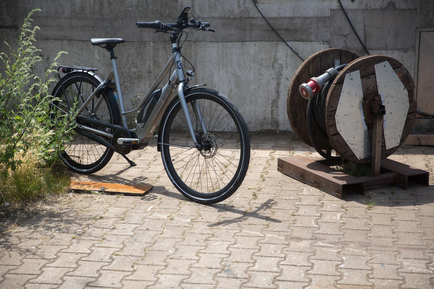 Dit is niet de opvallende blauwe kleur, maar een mooie neutrale kleur.
