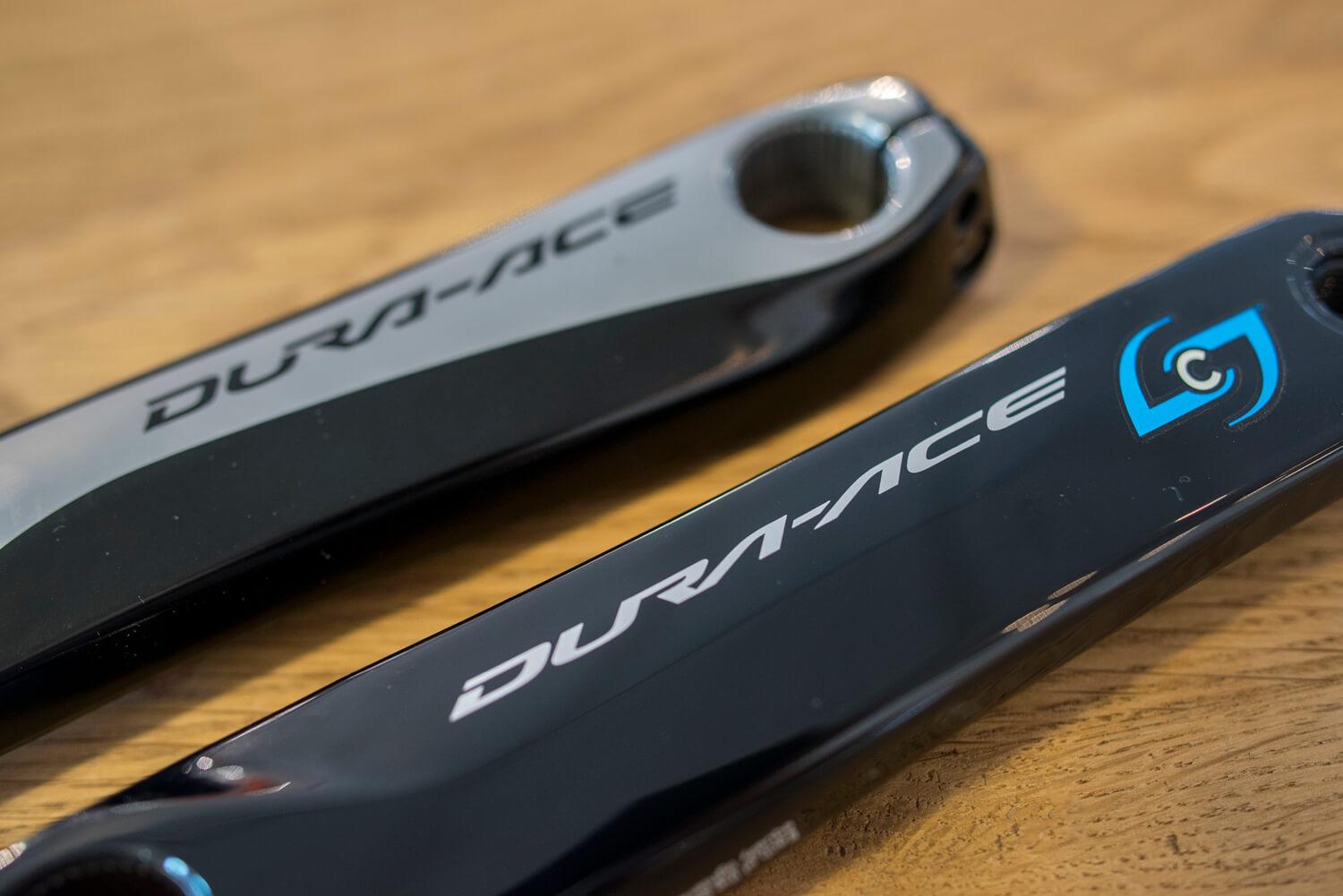 De Stages dubbelzijdige powermeter weegt maar 35 gram, dus je dure en lichte Shimano Dura-Ace wordt niet onnodig zwaar gemaakt.